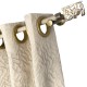 eyelet cream Curtains