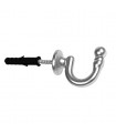 Hook for Curtains Inox