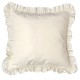 Cushion velvet with fringe