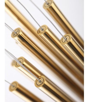 Lustre doré de la collection Moderne New York