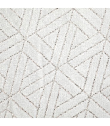 Coperta da letto moderna, colore bianco, 150 x 200 cm