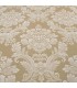 Rideau jacquard avec motif blanc classique dans les couleurs or et blanc