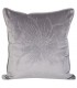 Soft Velvet Cushion in Silver Color with Crystal applications