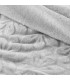 Silver color bed blanket, 150 x 200 cm