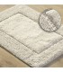 Tapis de bain de couleur beige, 75 x 150 cm