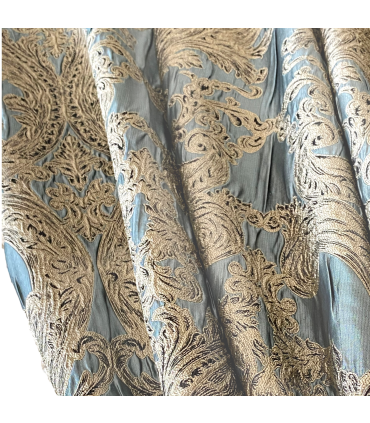 Eleganti Tende Doppie di Lusso Monte Carlo verde con motivo dorato