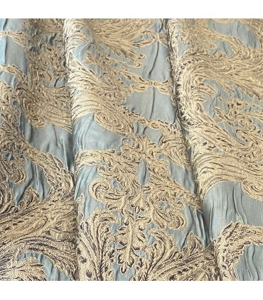 Tende Jacquard di Lusso con motivo dorato, Monte Carlo