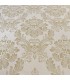 Cream Cotton Jacquard  with golden motive