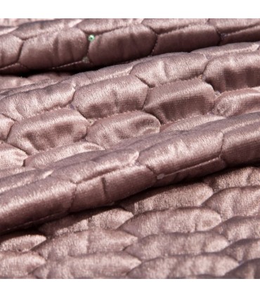 Couverture pour lit double, couleur rose poudré, 220 x 240 cm