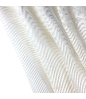 Sheer Curtain Silk Lin white Avanti