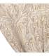 Bellissima tenda doppia jacquard in color crema con motivo bianco Bellissima tenda doppia jacquard in color crema con motivo bianco