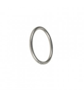 Curtain Ring Without Clip Chrome Matt
