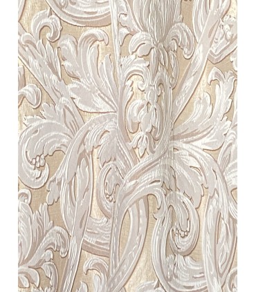 Bellissimo jacquard in color oro con motivo bianco