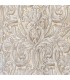 Beautiful Jacquard Fabric in cream color with white motive