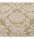 Jacquard Fabric  with Classic White pattern  in Gold and White colors