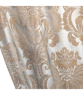 cotton Jacquard in color light brown