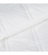 Soft quilted Bedcover White 220x240cm Milano
