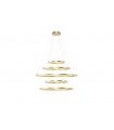 Lampadario Moderno  LED Roma Oro