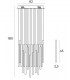 Modern Chandelier Collection New York Gold