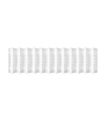 Tape Top Curtain 140x250cm Bel Velluto - Ivory