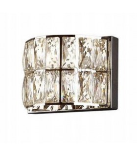 Modern Wall Lamp with glass crystals coll. Elena