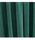 Tape Top Curtain 140x250cm Bel Velluto - Green