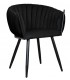 Chaise moderne Roma Noir