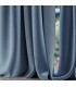 Tape Top Curtain 140x250cm Bel Velluto - Blue