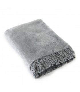 Cotton Blanket Megane Grey150 x 200