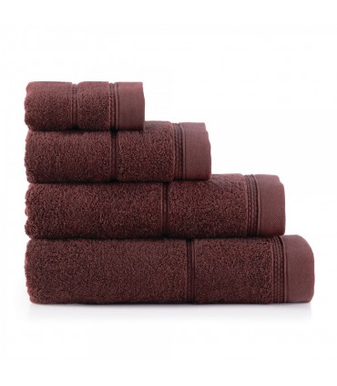 Serviette extra douce 30x50cm coll. Regina Bordeaux