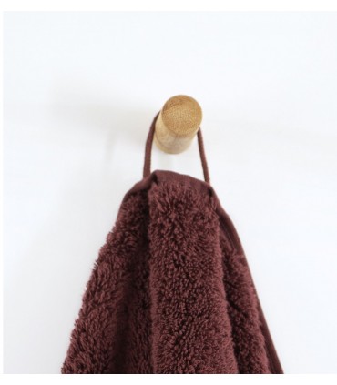 Serviette extra douce 30x50cm coll. Regina Bordeaux