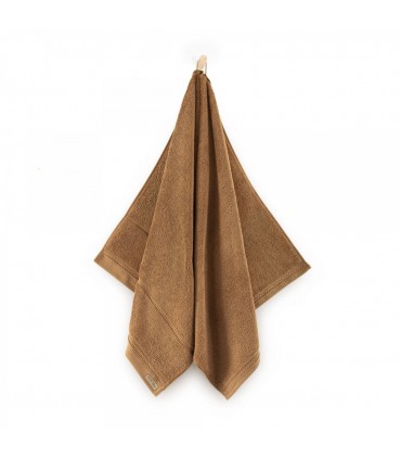 Drap de bain extra douce 650 gr 100x150cm coll. Regina Marron