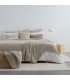 Cozy Wool Blanket Neutral Colors 130x170cm coll. Natura Cream