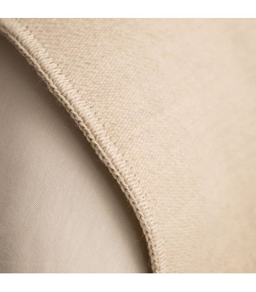 Couverture en Laine Douce Couleurs Neutres 130x170cm Coll. Sahara Beige