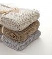 Cozy Wool Blanket Neutral Colors 130x170cm coll. Aria Cream