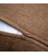 Natural Wool Decorative Cushion 50x50cm Coll. Sahara Brown