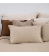 Cuscino Decorativo Naturale in Lana 60x40cm Coll. Sahara Beige