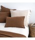 Natural Wool Decorative Cushion 60x40cm Coll. Sahara Brown