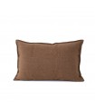 Coussin Décoratif en Laine Naturelle 60x40cm Coll. Sahara Marron