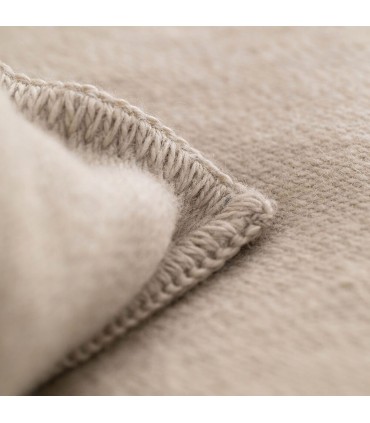 Natural Wool Decorative Cushion 60x60cm Coll. Sahara Beige