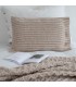 Couverture en Laine Style Montagne Raffiné 130x180cm Coll. Chalet Dufor Beige