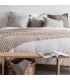 copy of Refined Mountain Style Blanket in Wool 130x180cm Coll. Chalet Dufor Beige