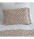 Coussin Doux en Laine Style Montagne 60x40cm Coll. Chalet Dufor Beige