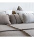 Classic Winter Decorative Cushion in Wool 50x50cm Coll. Zola Beige