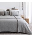 Classic Winter Wool Blanket 220x240cm Coll. Zola Light Grey