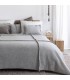 Classic Winter Wool Blanket 260x240cm Coll. Zola Light Grey