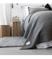 Coperta Invernale Classica in Lana 180x240cm Coll. Zola Grigio