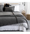 Classic Winter Wool Blanket 220x240cm Coll. Zola Grey