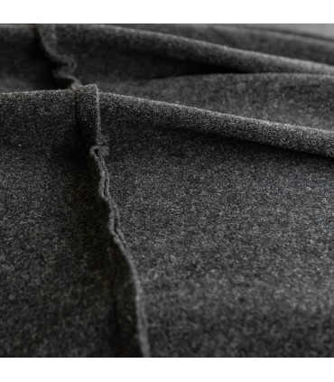 Classic Winter Wool Blanket 180x240cm Coll. Zola Dark Grey