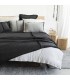 Classic Winter Wool Blanket 180x240cm Coll. Zola Dark Grey